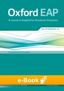 Oxford EAP Pre-intermediate/B1 Student Book