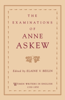 The Examinations of Anne Askew