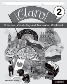 !Claro! 2 Grammar, Vocabulary and Translation Workbook (Pack of 8)