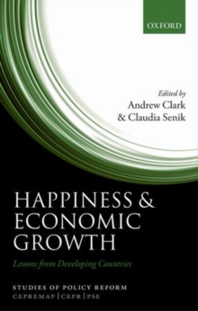 Happiness and Economic Growth : Lessons from Developing Countries