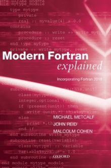 Modern Fortran Explained : Incorporating Fortran 2018