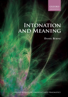 Intonation and Meaning