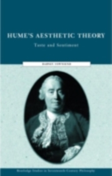 Hume's Aesthetic Theory : Sentiment and Taste in the History of Aesthetics
