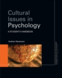 Cultural Issues in Psychology : A Student's Handbook