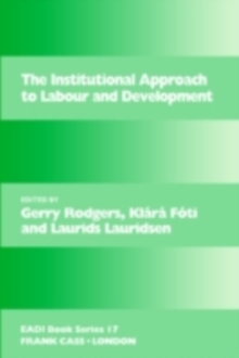The Institutional Approach to Labour and Development