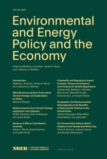 Environmental and Energy Policy and the Economy : Volume 2