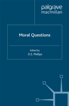 Moral Questions : by Rush Rhees