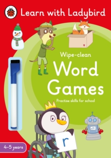 Word Games: A Learn with Ladybird Wipe-Clean Activity Book 4-5 years : Ideal for home learning (EYFS)