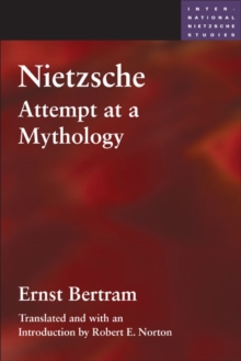 Nietzsche : Attempt at a Mythology