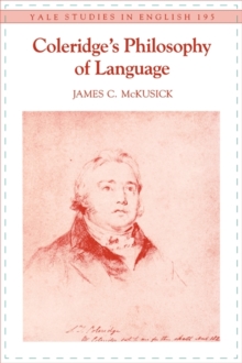 Coleridge's Philosophy of Language
