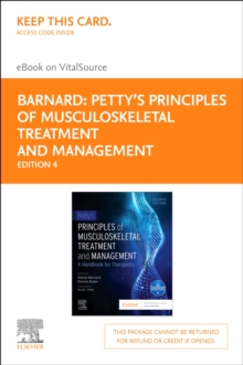Petty's Principles of Musculoskeletal Treatment and Management- E-Book : Petty's Principles of Musculoskeletal Treatment and Management- E-Book