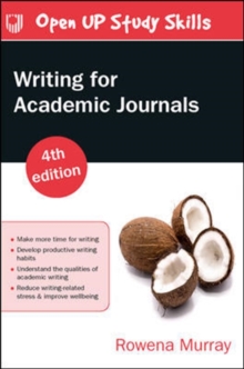 Writing for Academic Journals 4e