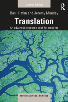 Translation : An advanced resource book for students