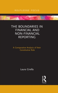 The Boundaries in Financial and Non-Financial Reporting : A Comparative Analysis of their Constitutive Role