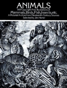 Animals : 1,419 Copyright-Free Illustrations of Mammals, Birds, Fish, Insects, Etc