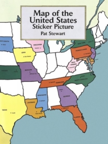 Map of the United States Sticker Picture