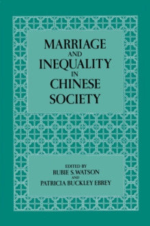 Marriage and Inequality in Chinese Society