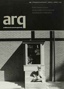 arq: Architectural Research Quarterly: Volume 5, Part 2