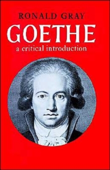 Goethe : A Critical Introduction