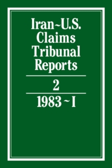 Iran-U.S. Claims Tribunal Reports: Volume 2