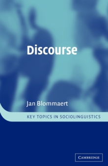 Discourse : A Critical Introduction