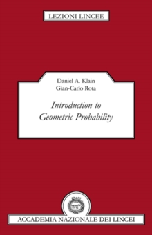 Introduction to Geometric Probability