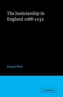 Justiceship England 1066-1232