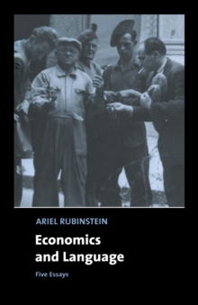 Economics and Language : Five Essays