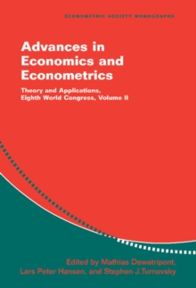 Advances in Economics and Econometrics : Theory and Applications, Eighth World Congress