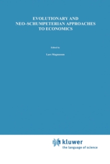 Evolutionary and Neo-Schumpeterian Approaches to Economics