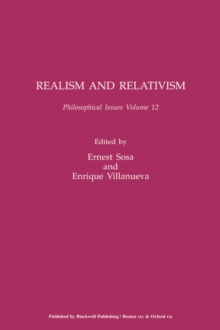 Realism and Relativism, Volume 12