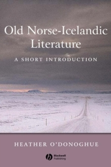 Old Norse-Icelandic Literature : A Short Introduction