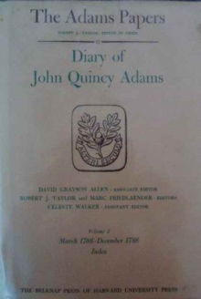 Diary of John Quincy Adams : Volume 2