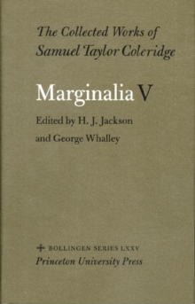 The Collected Works of Samuel Taylor Coleridge, Vol. 12, Part 5 : Marginalia: Part 5. Sherlock to Unidentified