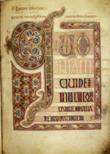 The Lindisfarne Gospels : Art, History & Inspiration - The British Library Guide