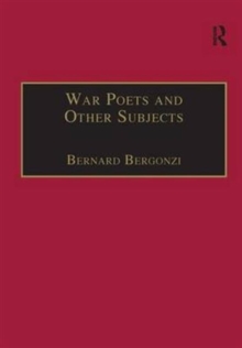 War Poets and Other Subjects