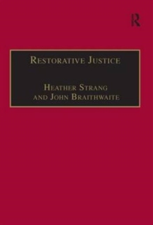 Restorative Justice : Philosophy to Practice