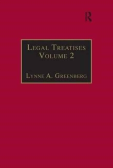 Legal Treatises : Essential Works for the Study of Early Modern Women: Series III, Part One, Volume 2