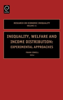 Inequality, Welfare and Income Distribution : Experimental Approaches