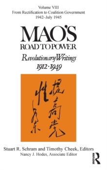 Mao's Road to Power : Revolutionary Writings: Volume VIII