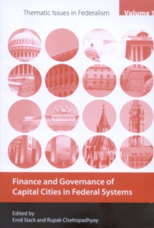 Finance and Governance of Capital Cities in Federal Systems