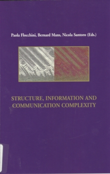 Structure, Information and Communication Complexity, IIS 1