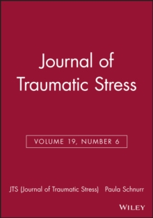 Journal of Traumatic Stress, Volume 19, Number 6