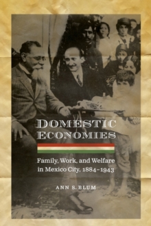 Domestic Economies : Family, Work, and Welfare in Mexico City, 1884-1943
