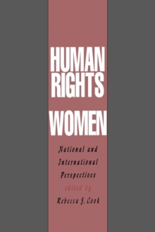 Human Rights of Women : National and International Perspectives