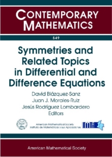 Symmetries and Related Topics in Differential and Difference Equations