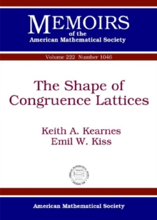 The Shape of Congruence Lattices