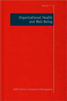 Organizational Health and Well-Being