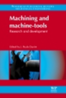 Machining and Machine-tools : Research and Development