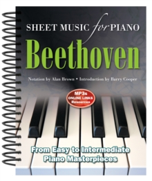 Beethoven: Sheet Music for Piano : From Easy to Advanced; Over 25 masterpieces